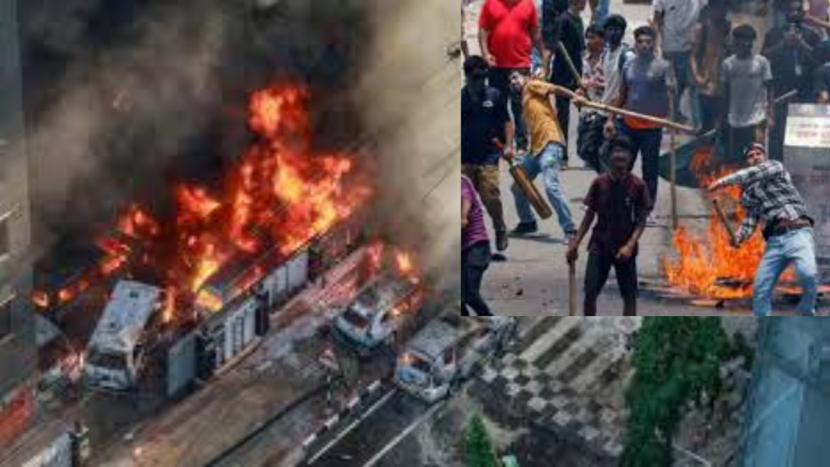 Bangladesh set on fire due to protestors