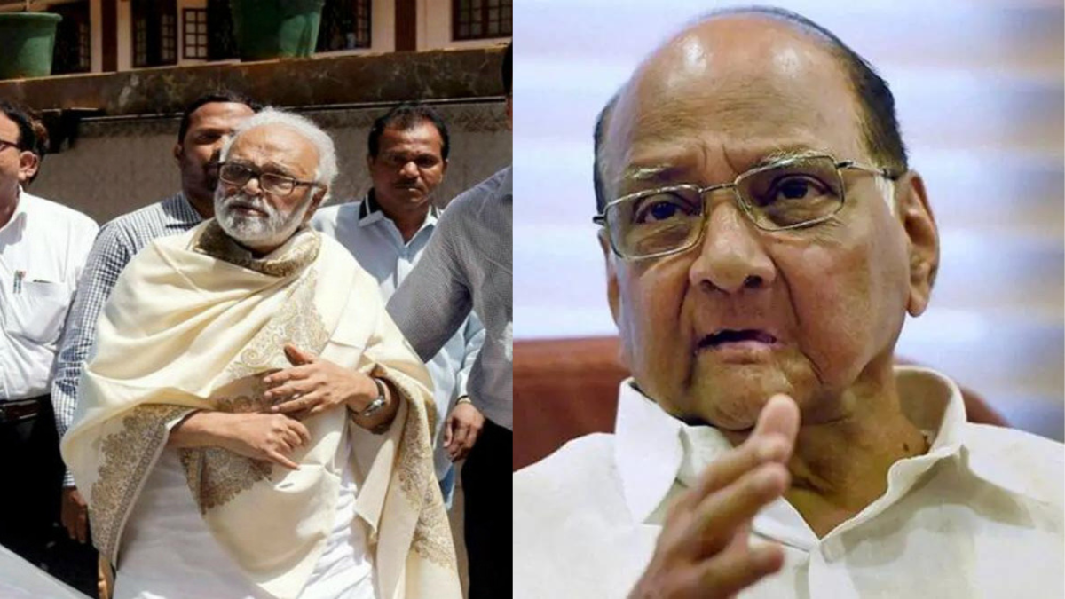 Chhagan Bhujbal meets Sharad Pawar